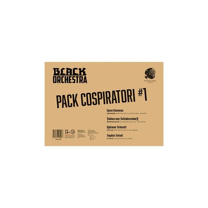 Gioco Da Tavolo, Black Orchestra Pack Cospiratori 1